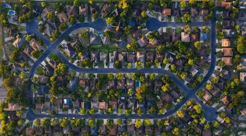 bird s eye view of houses 4036300 1