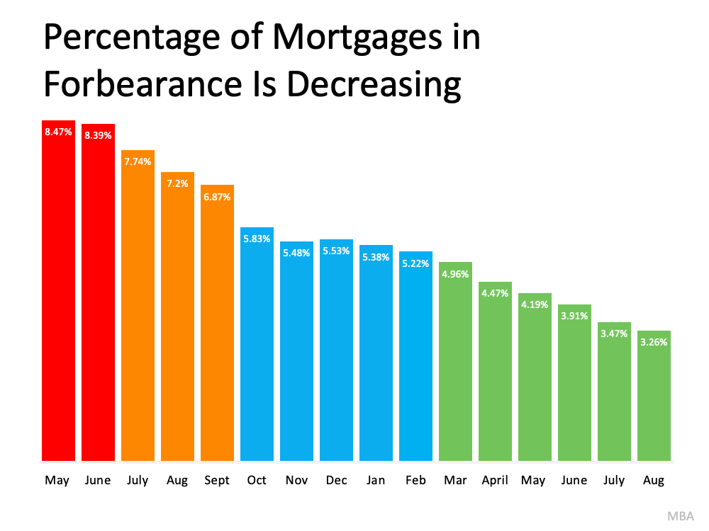 of forbearance decline